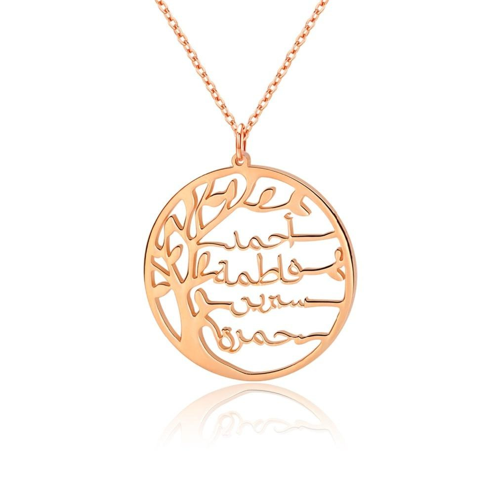 Collier Arbre de Vie Prénom