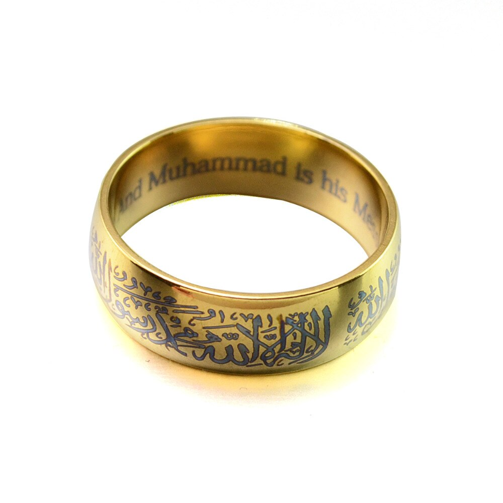 Bague Islam Shahada - Or