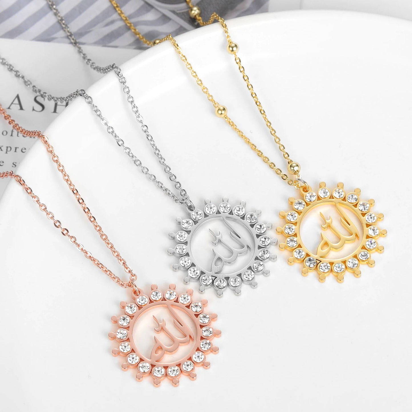 Collier Allah Femme