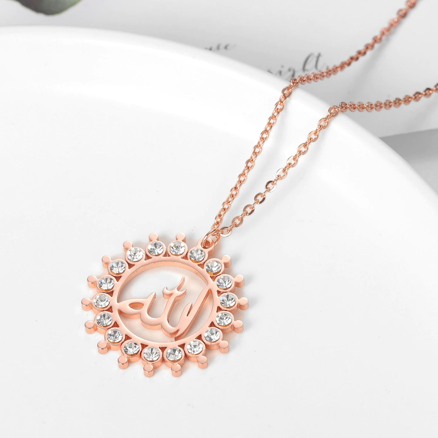 Collier Allah Femme