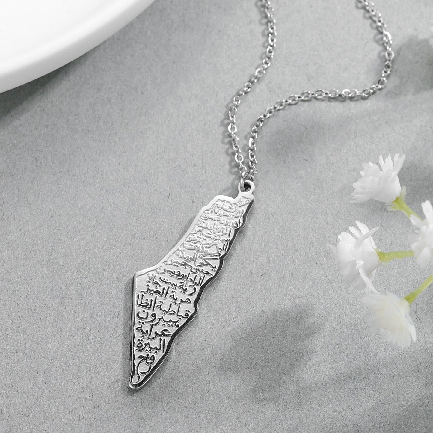 Collier Calligraphie Palestine
