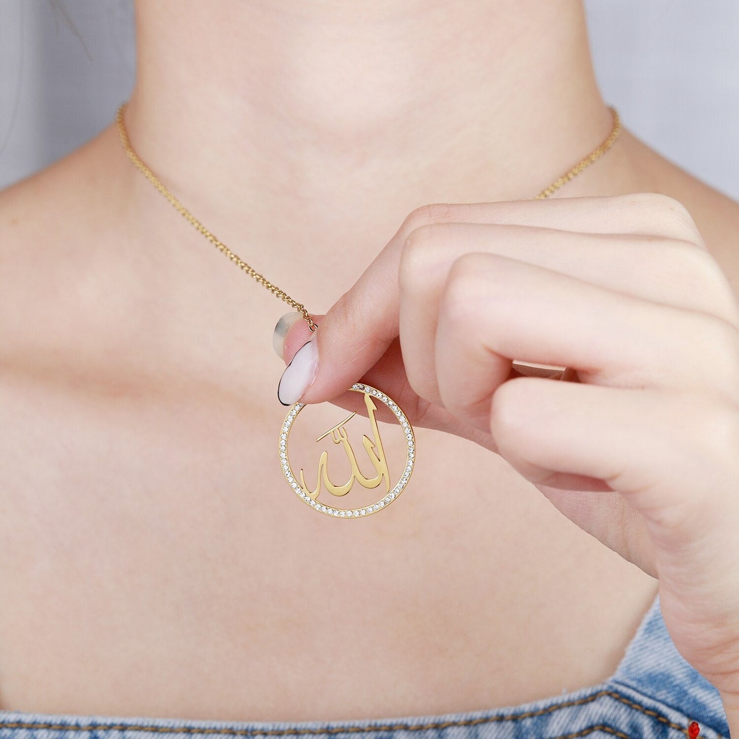 Collier Allah Circulaire