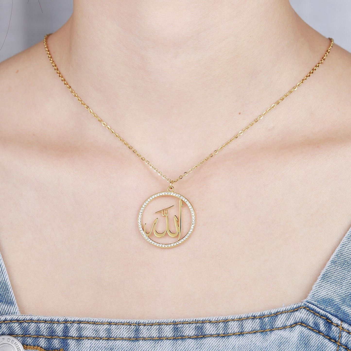 Collier Allah Circulaire