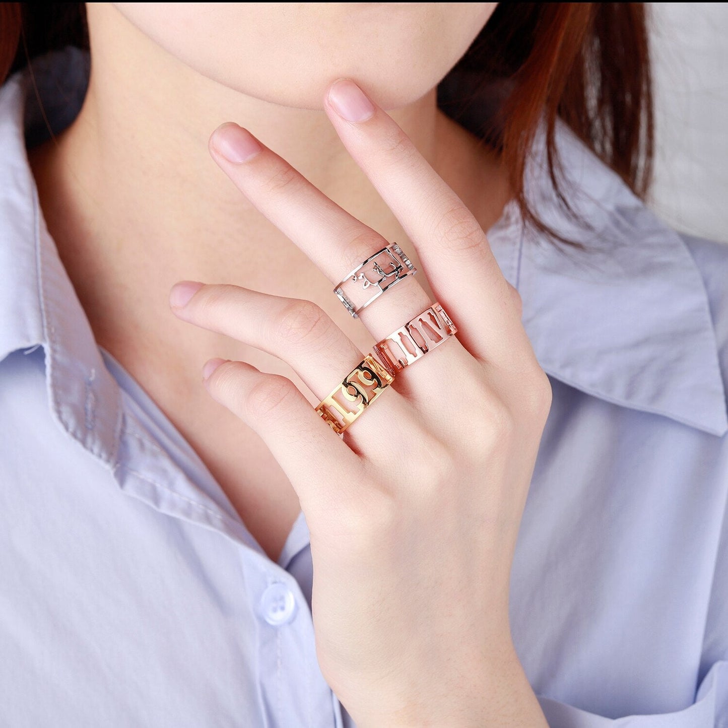Bague Calligraphie Arabe