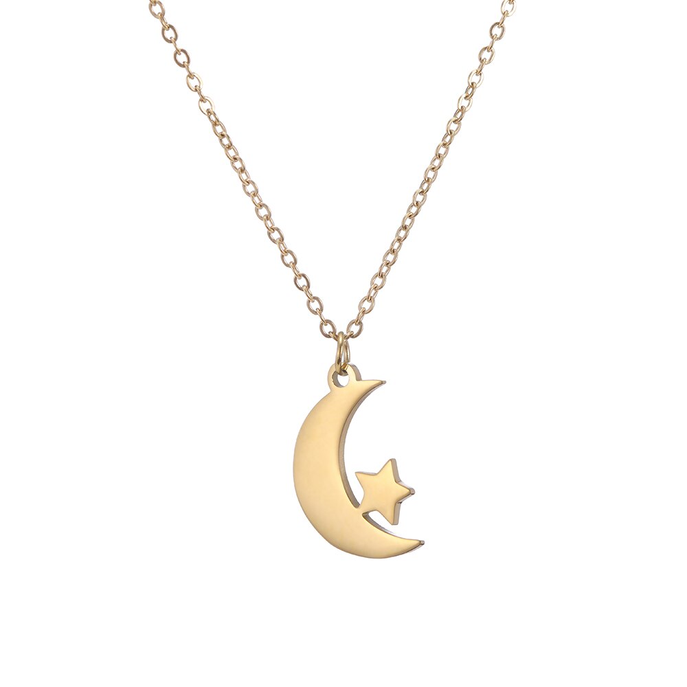 Collier Lune & Étoile