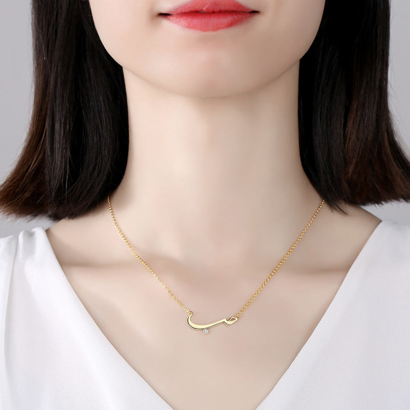 Collier Pendentif Arabe LOVE
