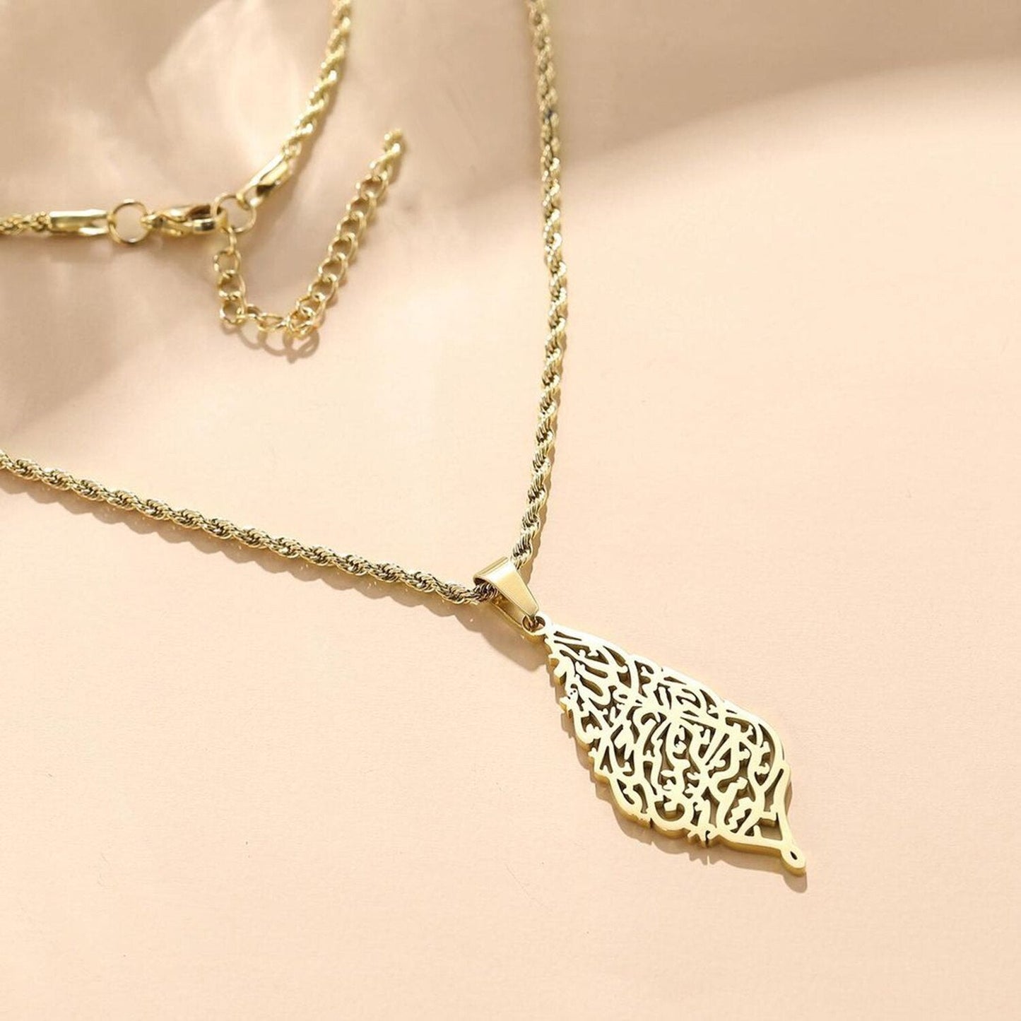 Pendentif Calligraphie Arabe "Bismillah"