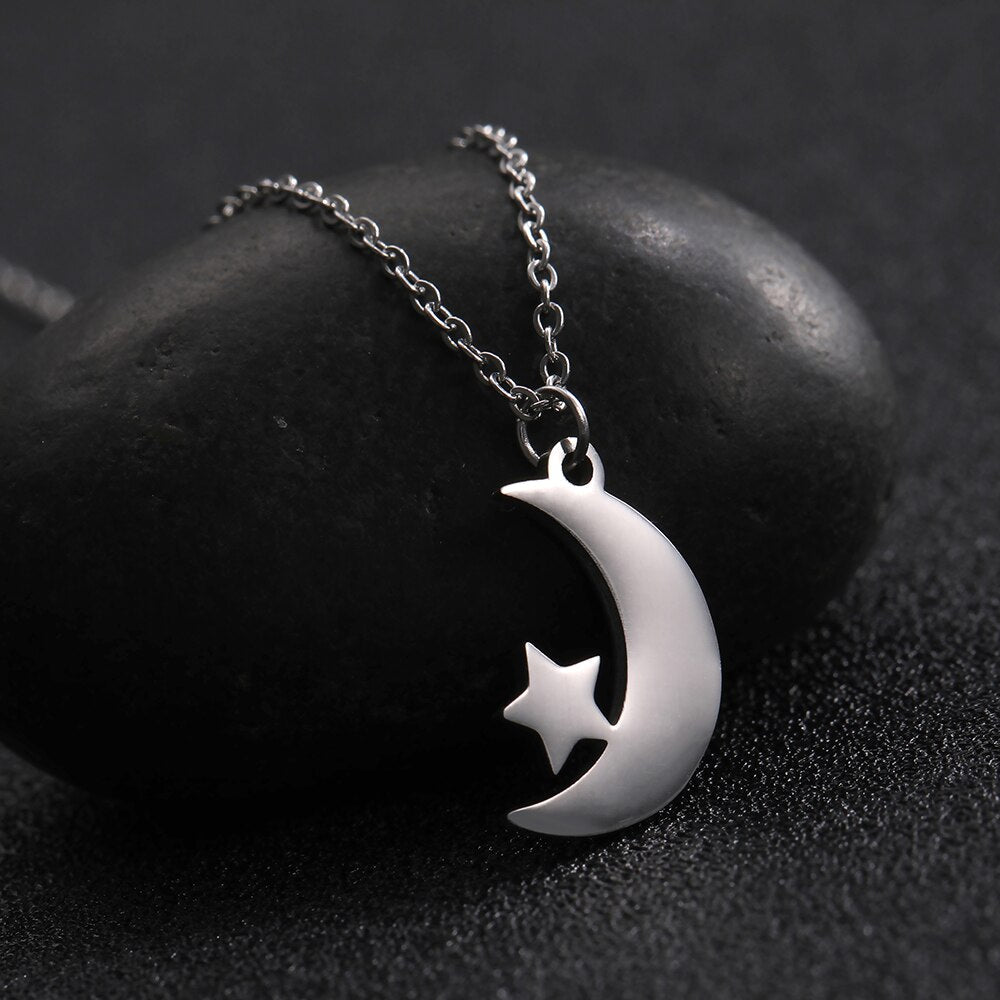 Collier Lune & Étoile