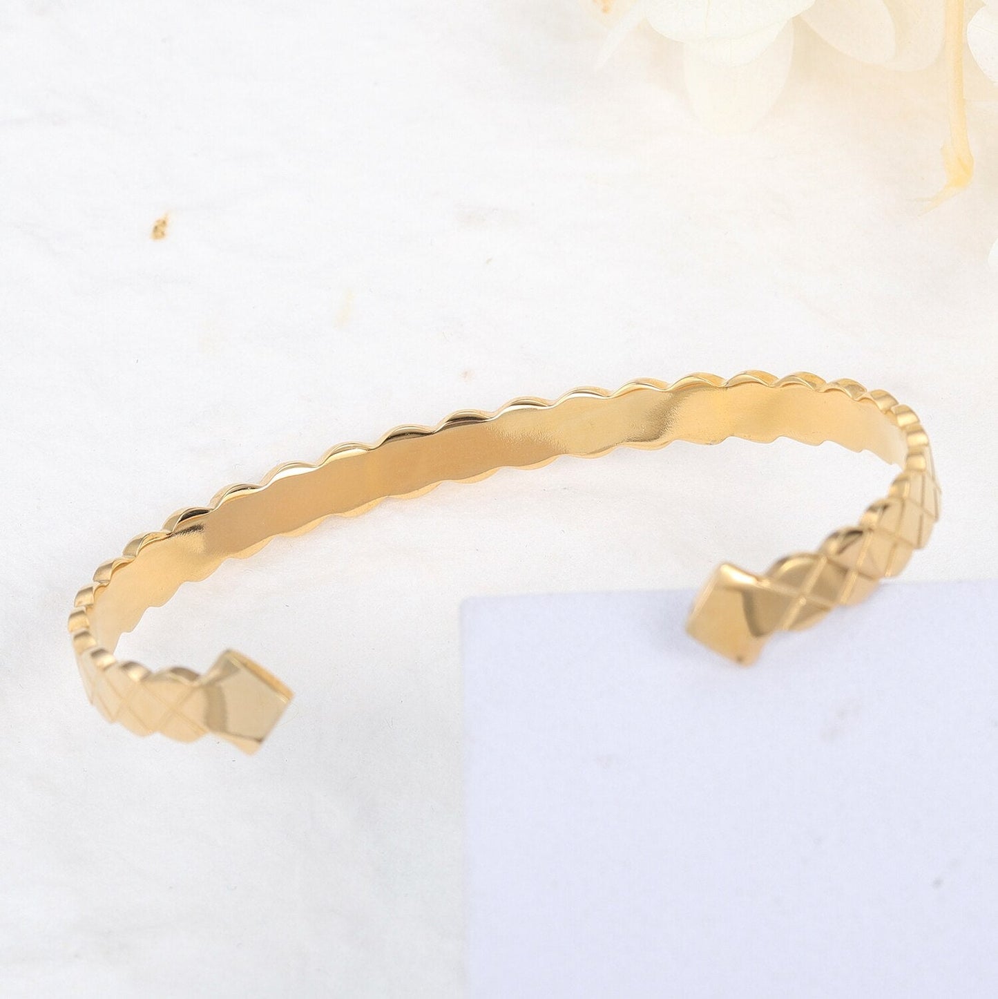 Bracelet à Manchette Oriental