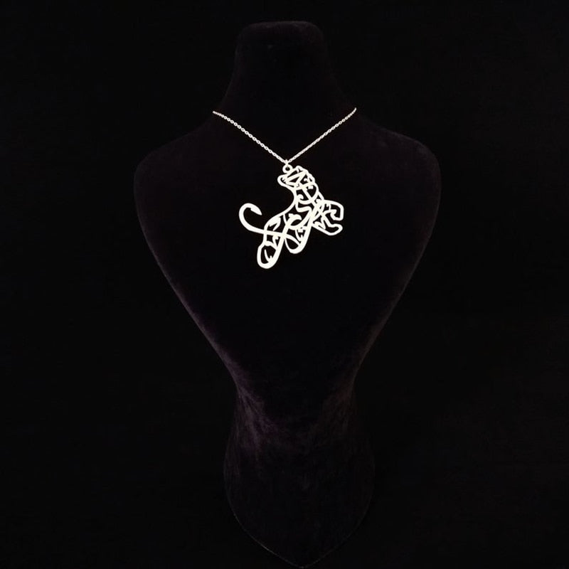 Collier Calligraphie Arabe - ASAD