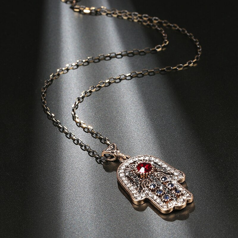 Ensemble Bijoux Main de Fatma