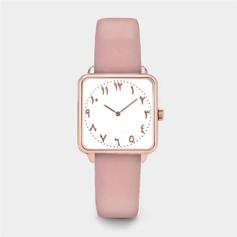 CASABLANCA - Montre Chiffre Arabe Rose
