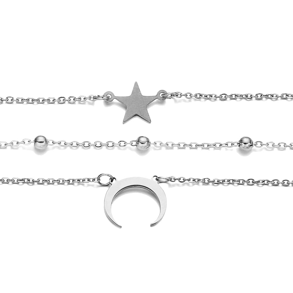 Bracelet Multi-Chaînes Oriental
