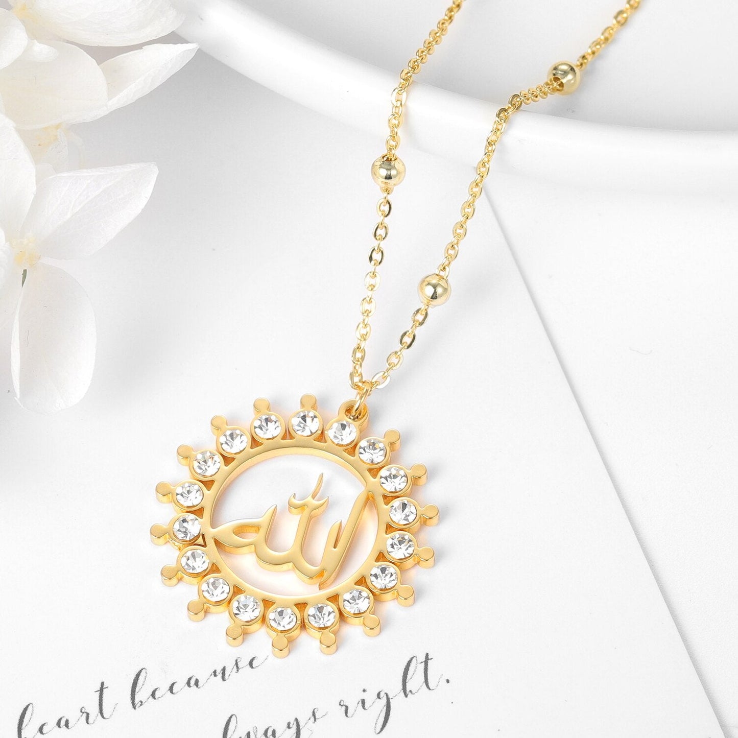 Collier Allah Femme