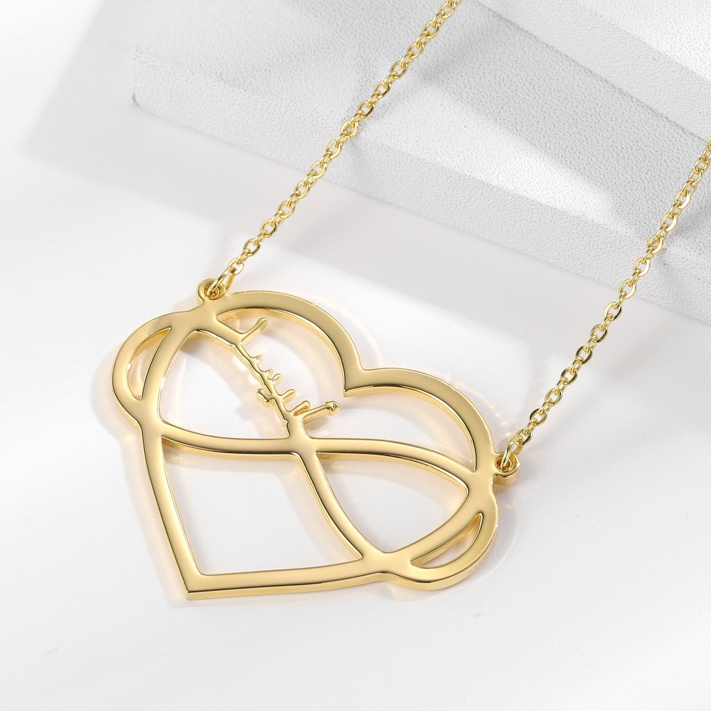 Collier Prénom Arabe Coeur