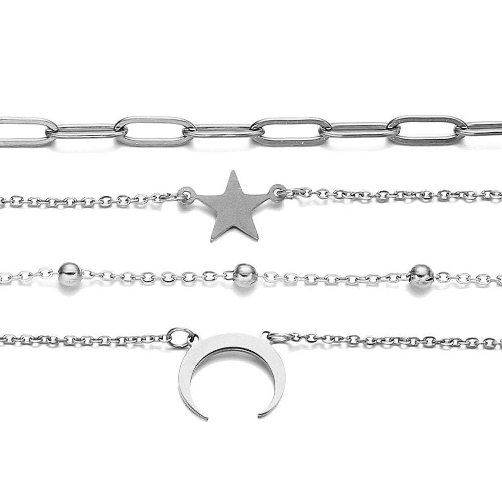 Bracelet Multi-Chaînes Oriental