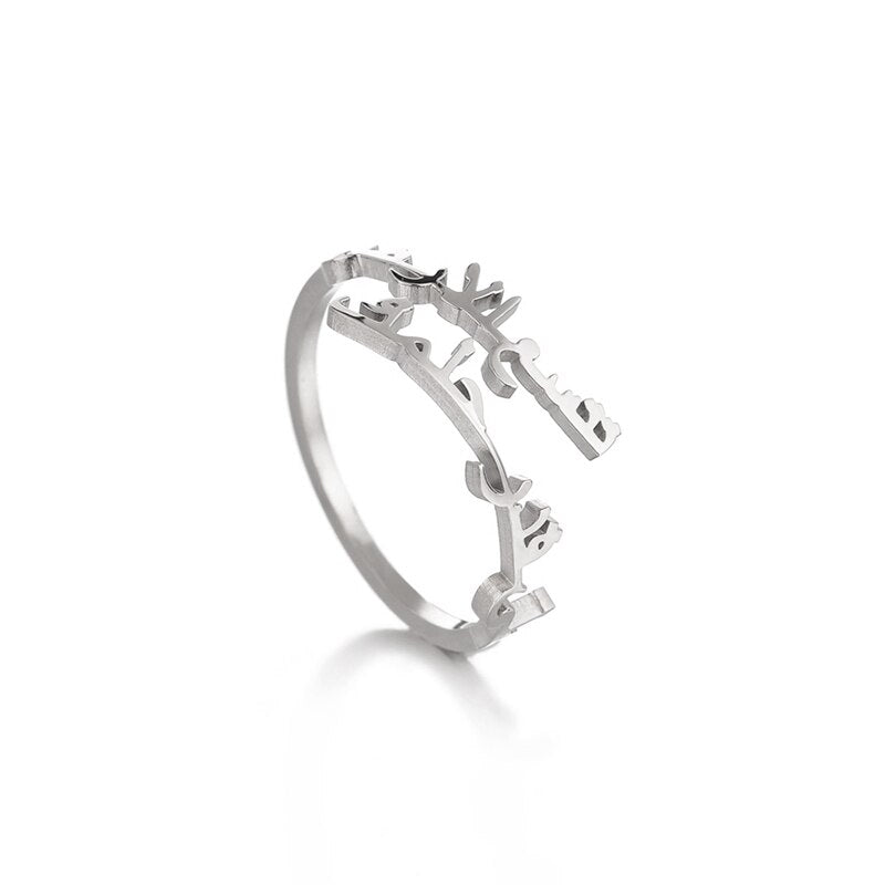 Bague Personnalisée Arabe