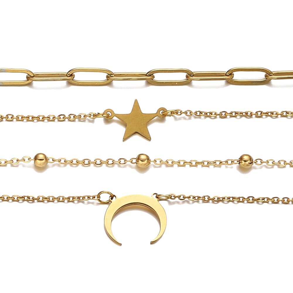 Bracelet Multi-Chaînes Oriental