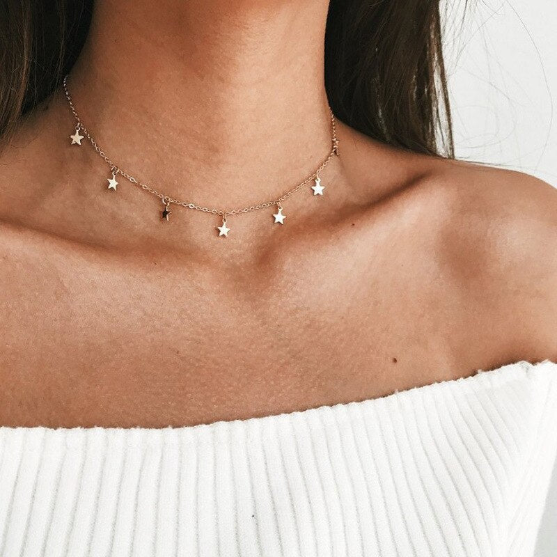 Collier Ensemble d'Étoiles