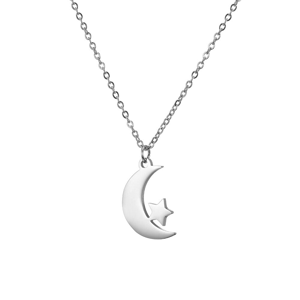 Collier Lune & Étoile