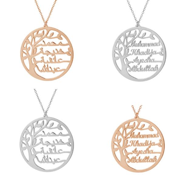 Collier Arbre de Vie Prénom