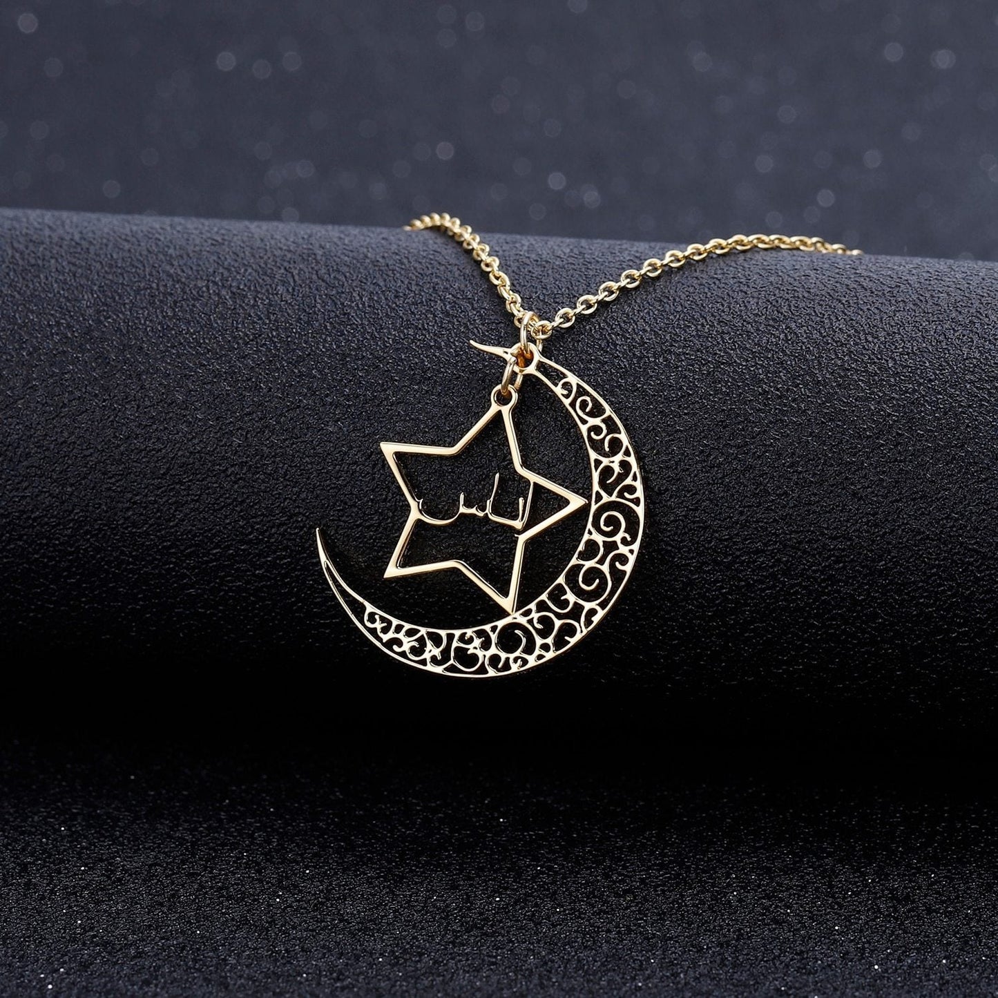 Collier Prénom Arabe Étoile
