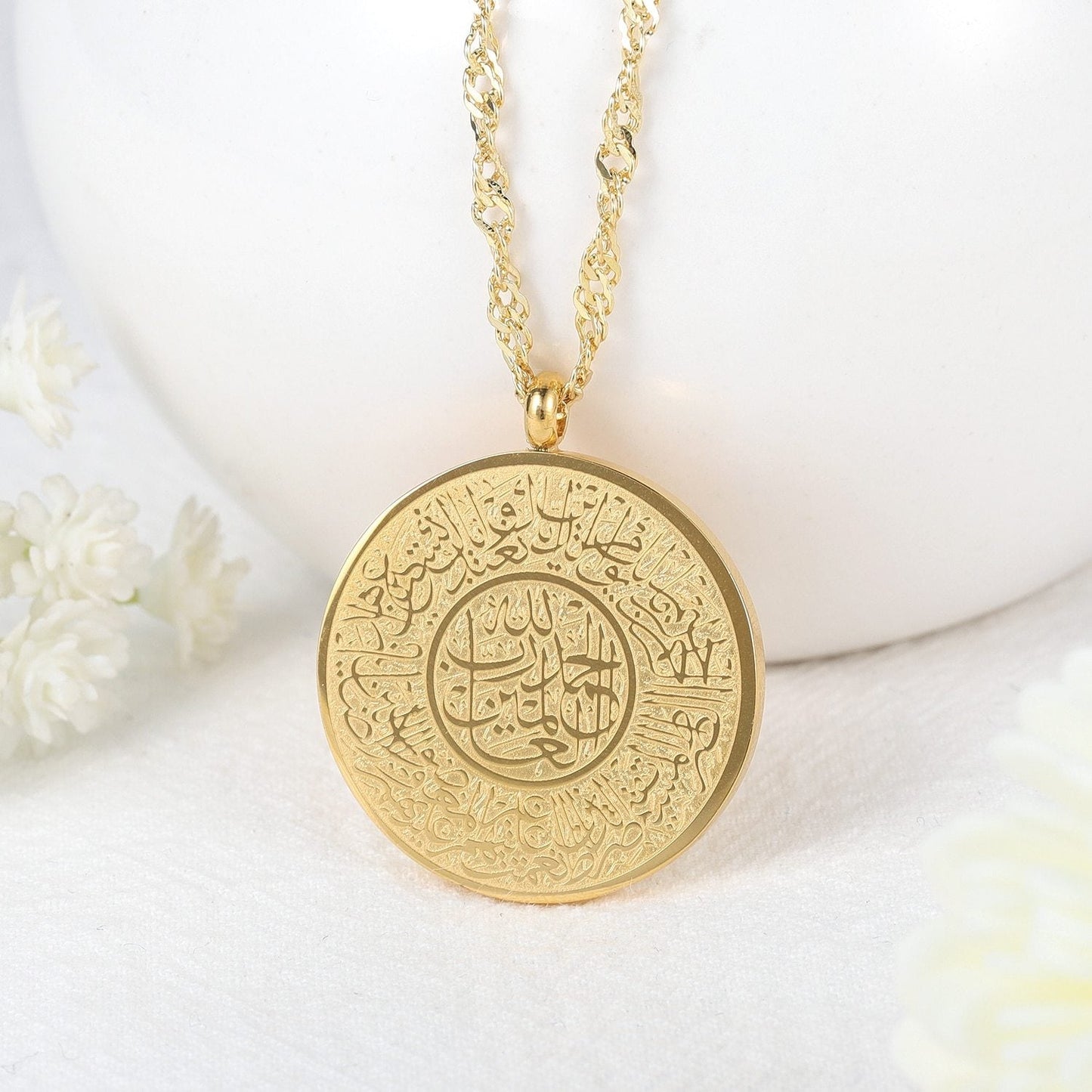Collier Médaillon Al Fatiha