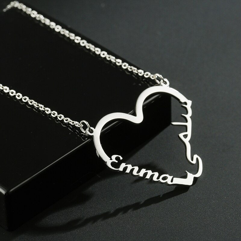 Collier avec Prénom Arabe et Français