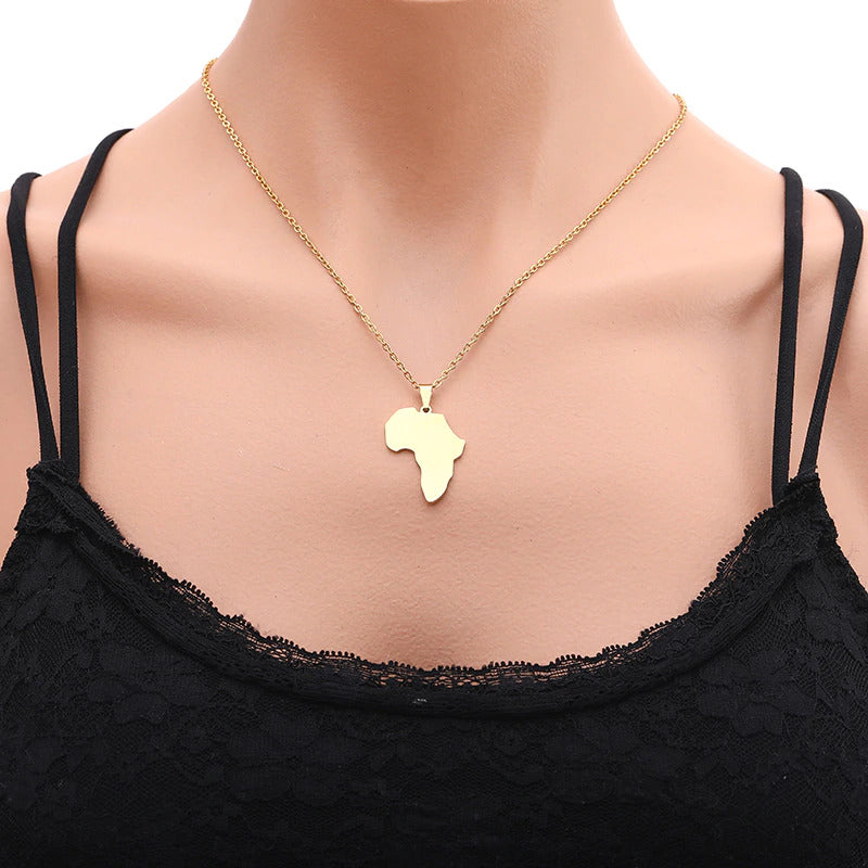 Pendentif Carte Afrique
