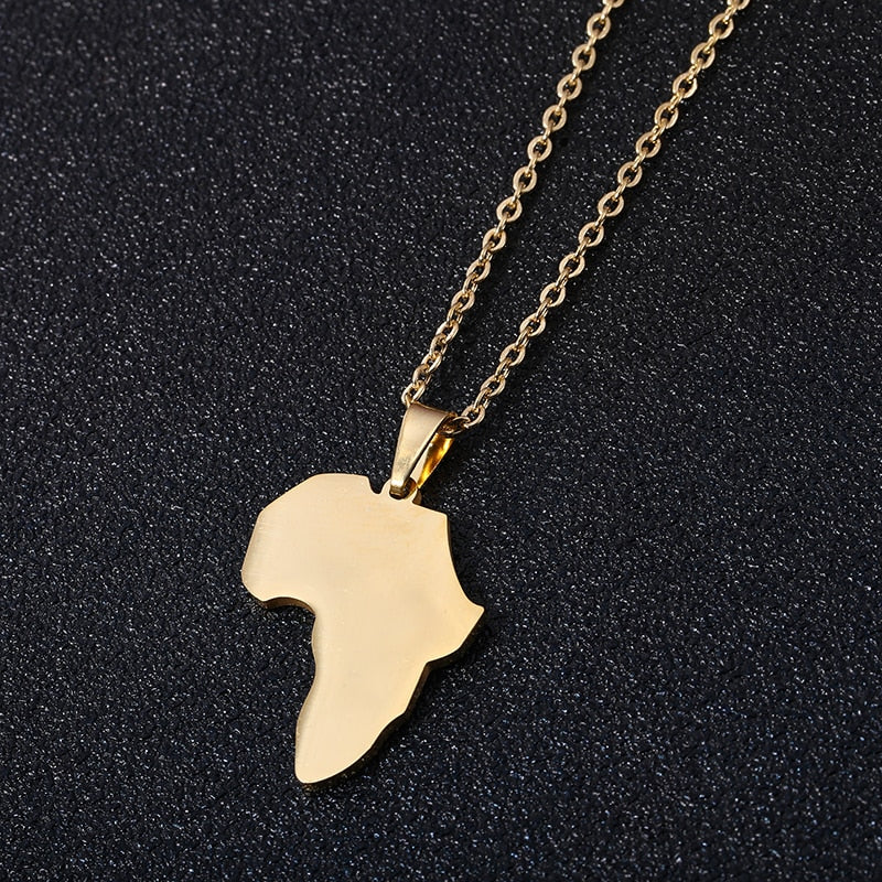 Pendentif Carte Afrique