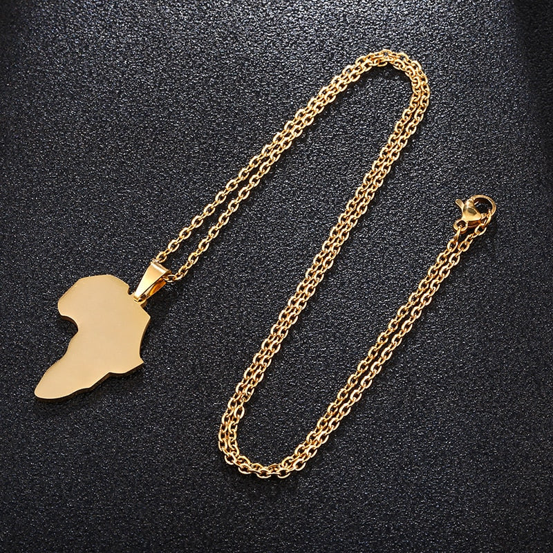 Pendentif Carte Afrique