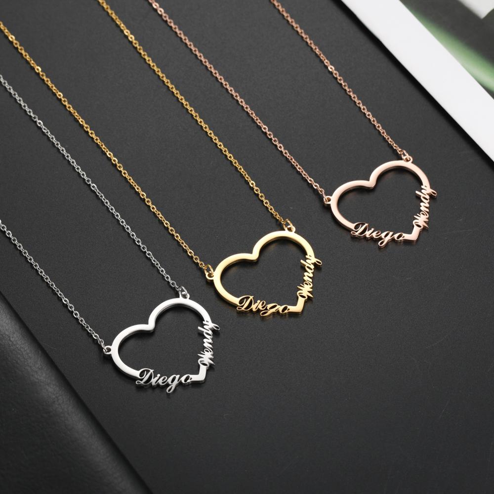 Collier avec Prénom Arabe et Français