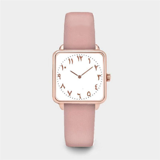 CASABLANCA - Montre Chiffre Arabe Rose