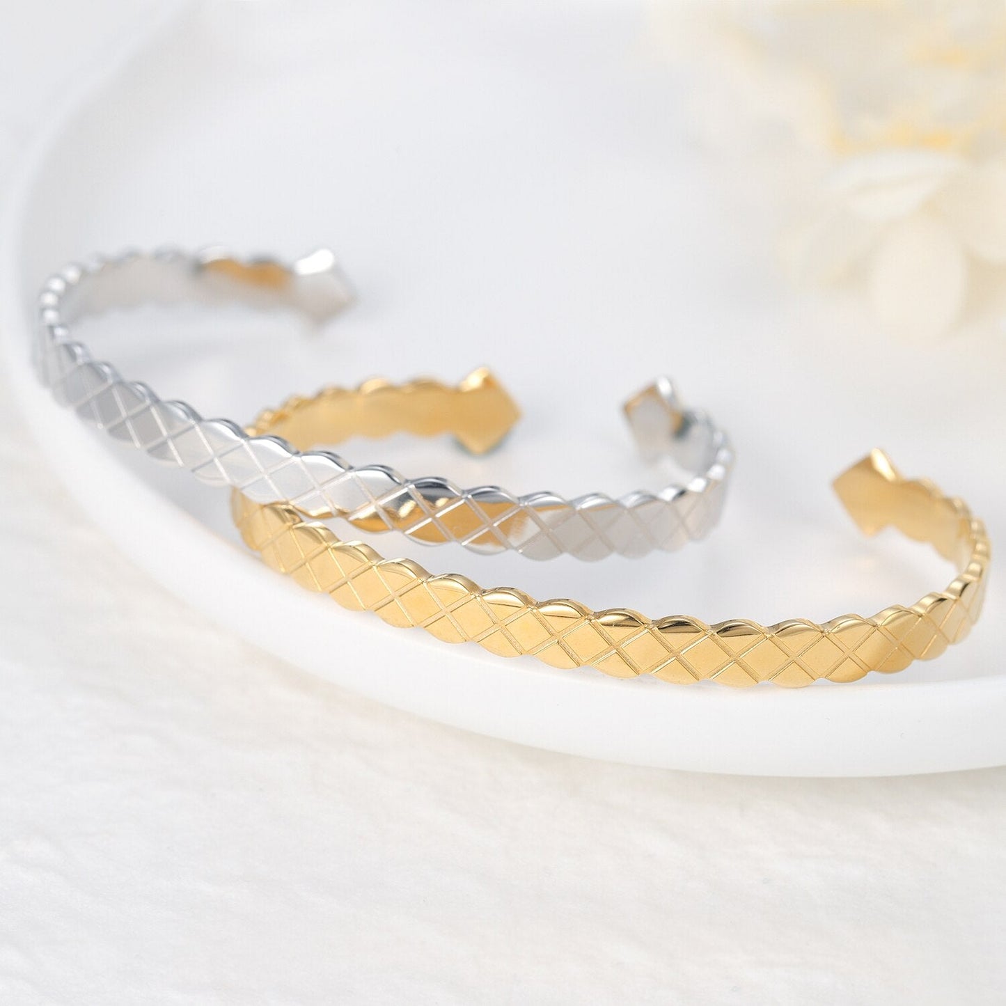 Bracelet à Manchette Oriental