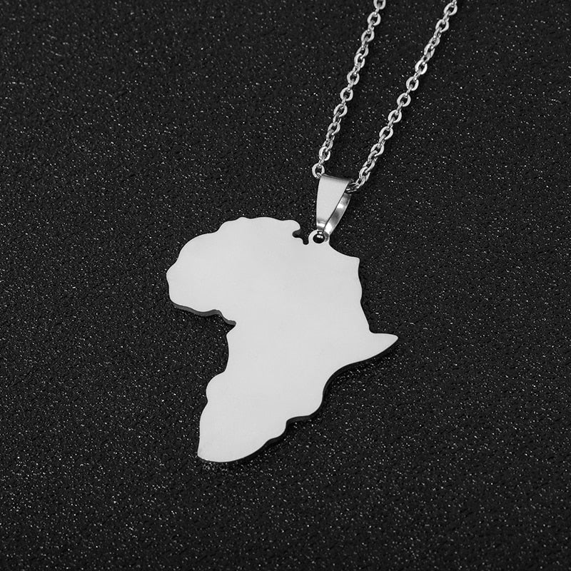 Pendentif Carte Afrique