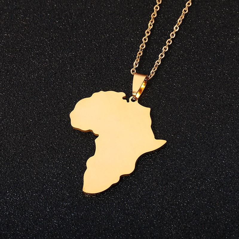 Pendentif Carte Afrique