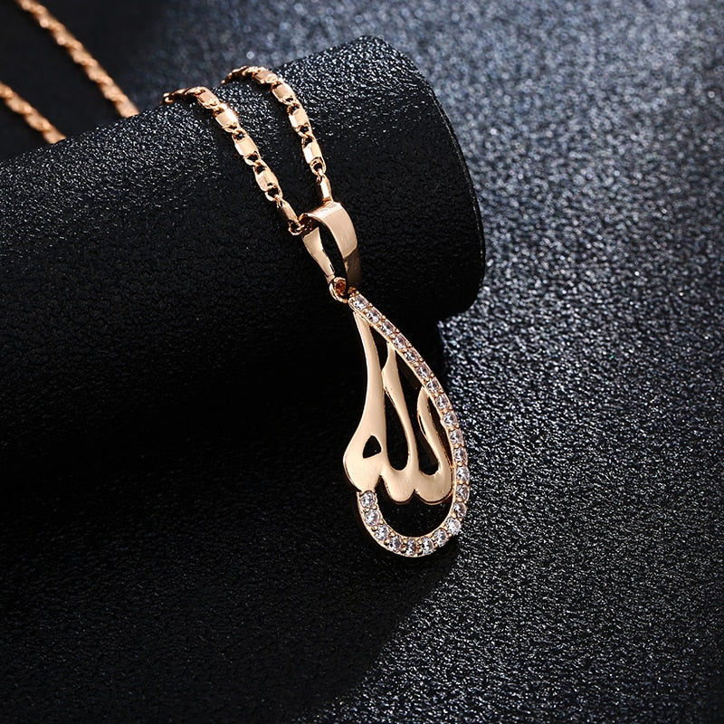 Collier Allah avec Perles
