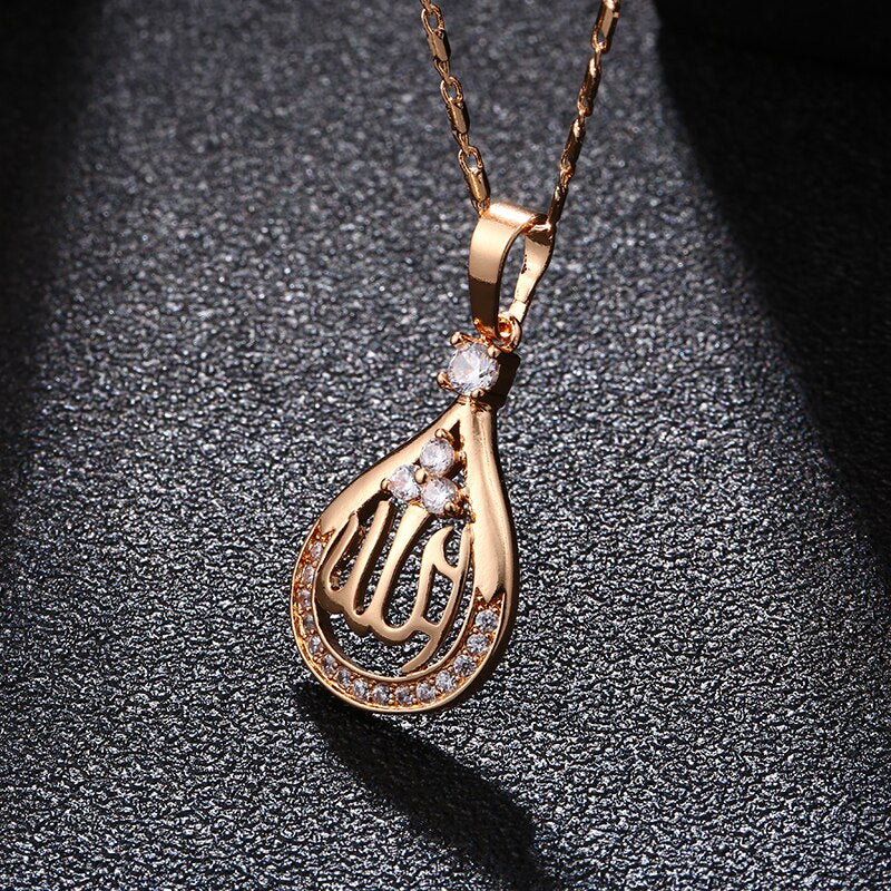 Collier Allah avec Perles