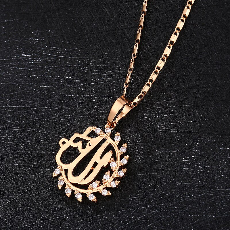Collier Allah avec Perles