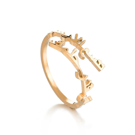 Bague Personnalisée Arabe