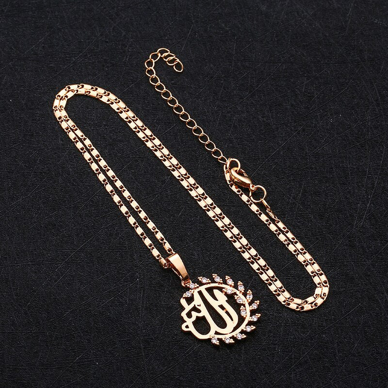 Collier Allah avec Perles
